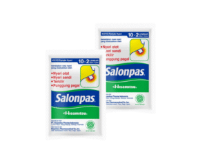 Salonpas Pereda Nyeri – 1 Pak Isi 10 Lembar (5 x 2 Lembar)