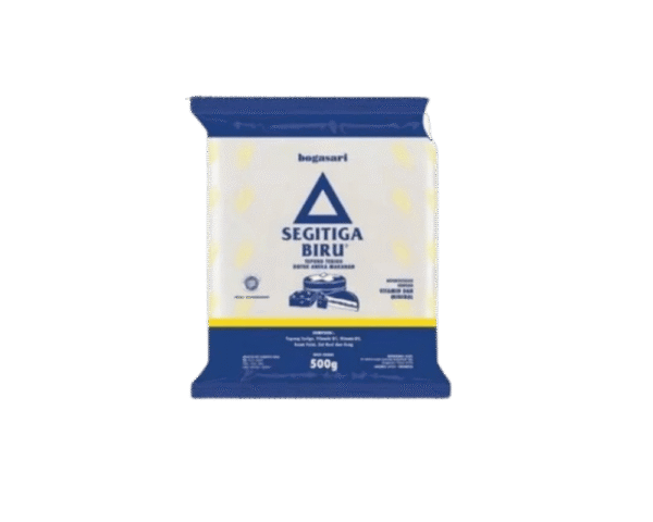 tepung biru 500grm 8000 Tepung Terigu Segitiga Biru 500g