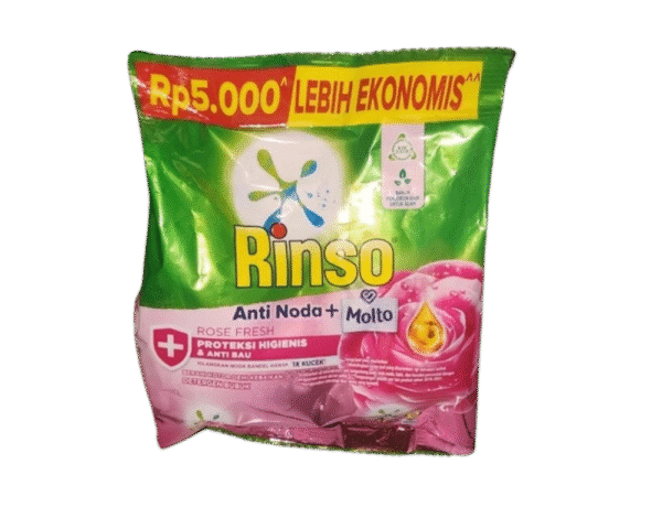 sunglight 2000 90ml (7) Rinso Detergen Bubuk Anti Noda + Molto Rose Fresh – 50 Gram